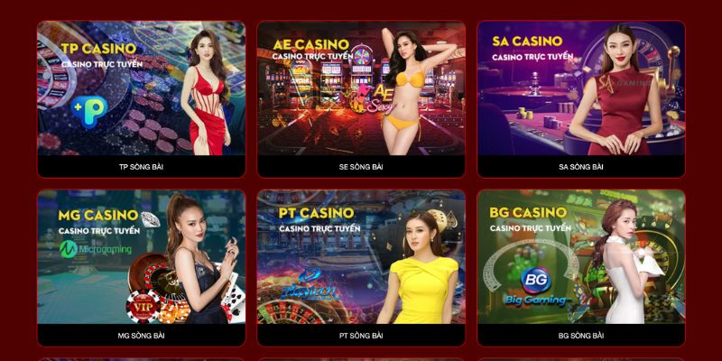 Đối tác hàng đầu của sảnh casino 33WIN